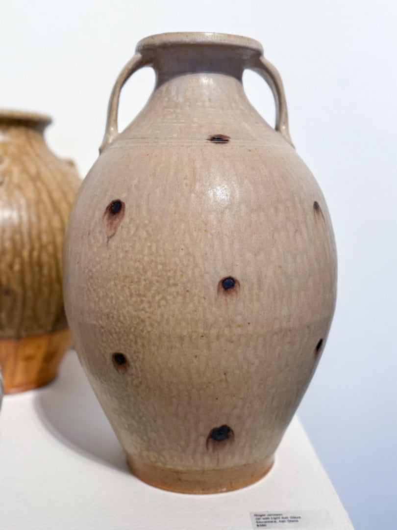 Jar with Light Ash Glaze by Roger Jamison
