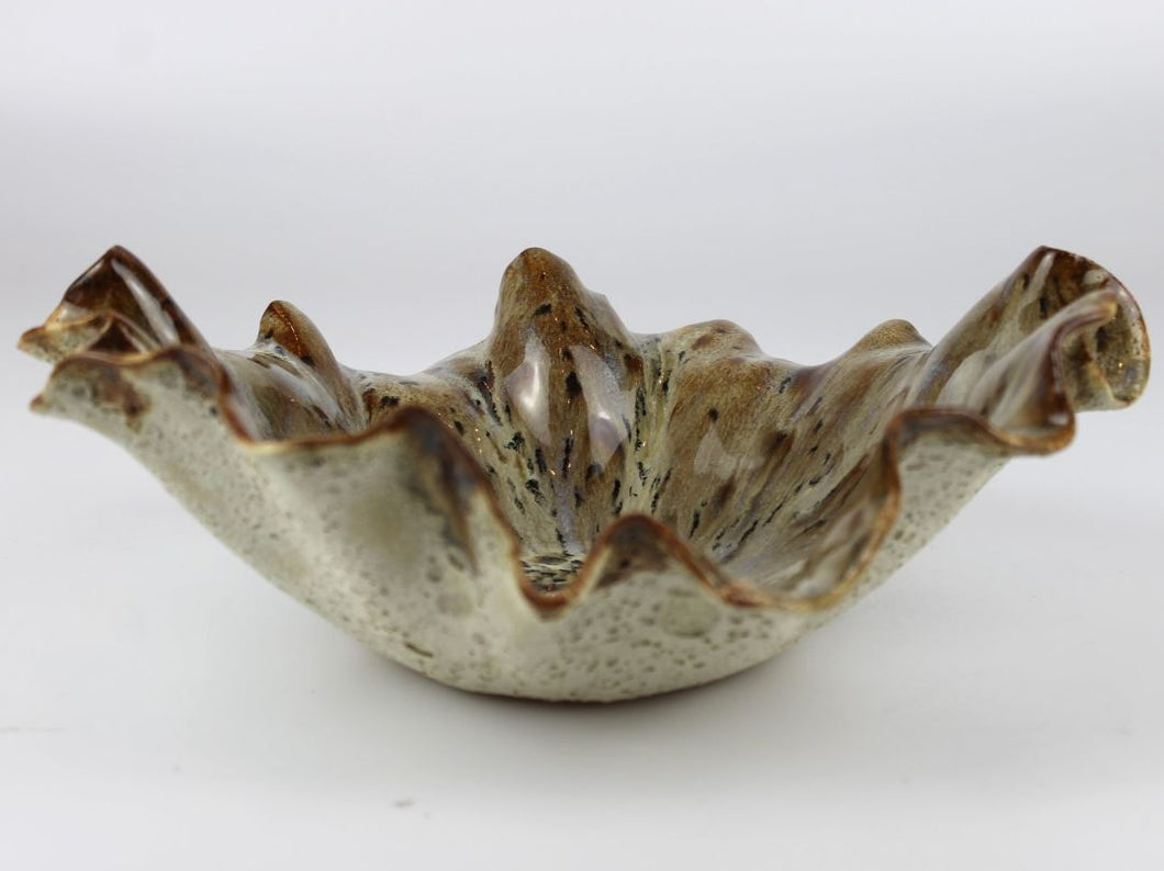 Cobalt & crystal bowl by Elizabeth Sabatino