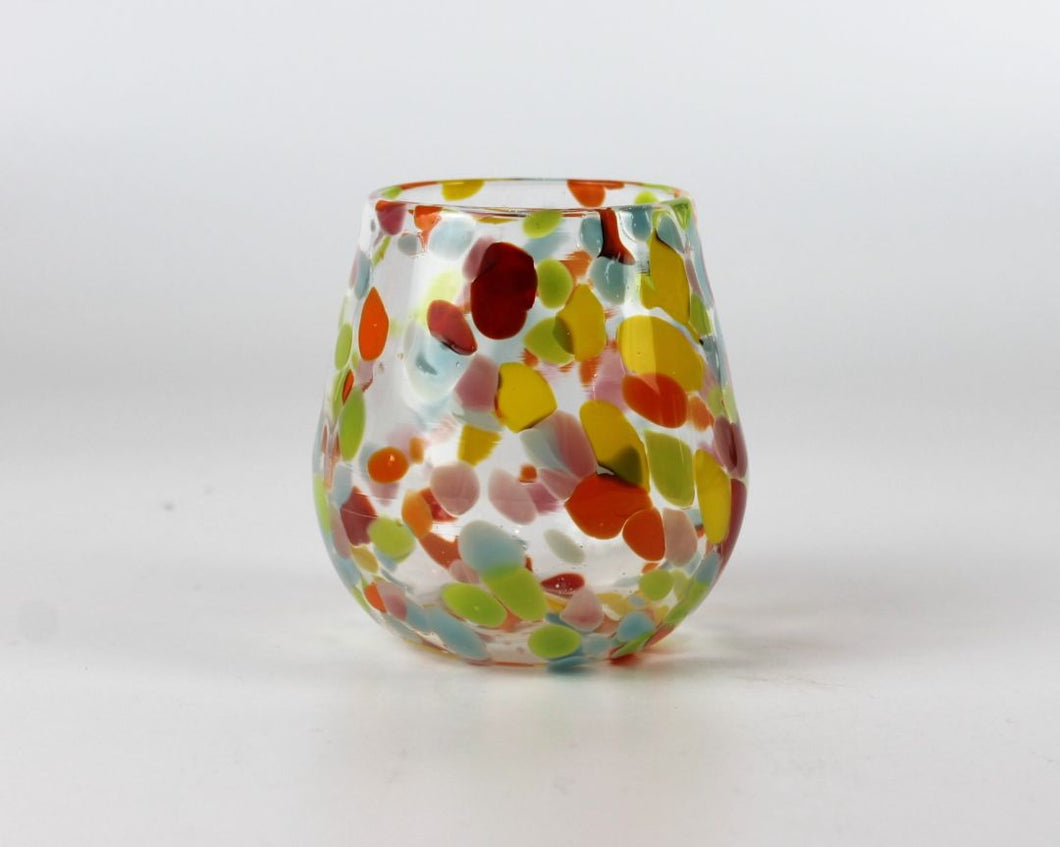 Stemless Wine Glass - multicolor