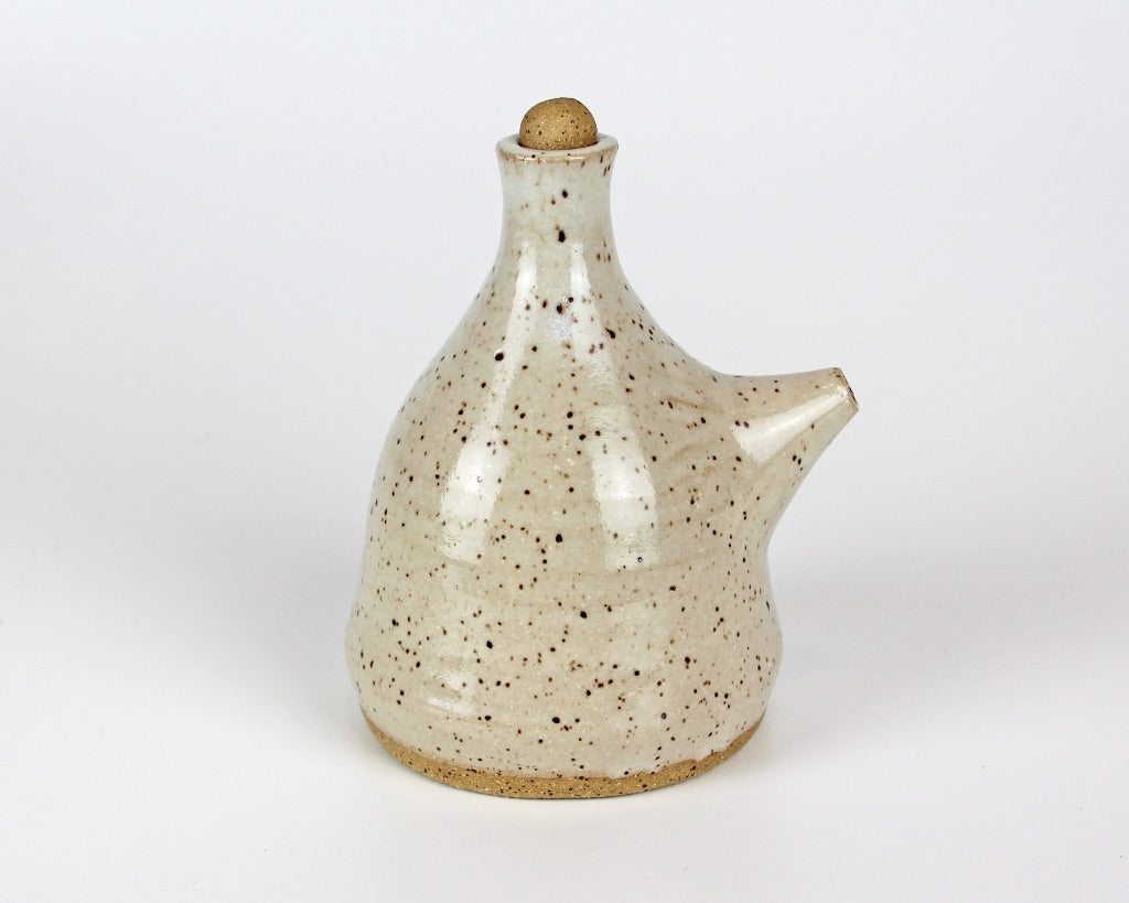 White Oil Pourer by Chloe Collins